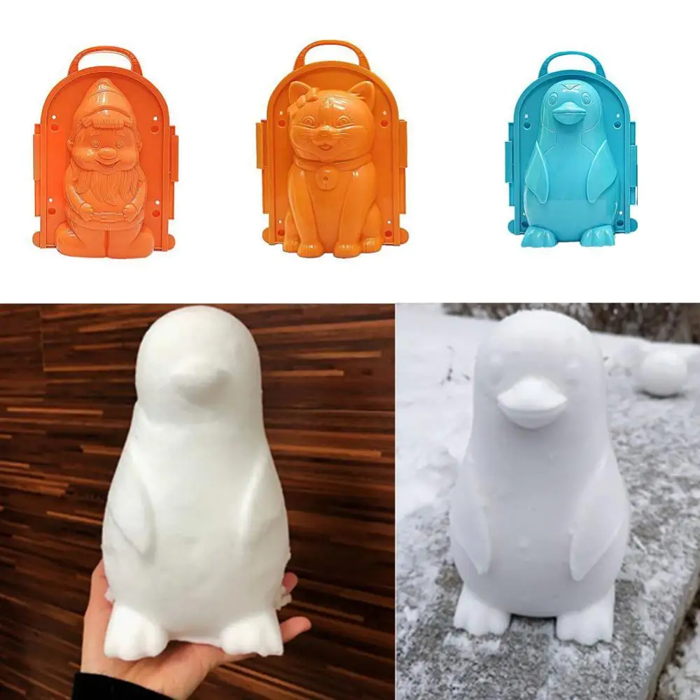 Outdoor Christmas snowman mold parent-child panda penguin Santa Claus winter snowman mold snowball making clip children's toys
Outdoor Christmas snowman mold parent-child panda penguin Santa Claus winter snowman mold snowball making clip children's toys