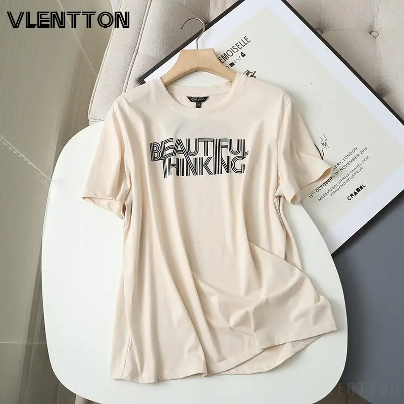 2022 Summer Women Fashion Clothes Graphic Cotton T-Shirt Female Crew Neck Letter Print Leisure Tees Top
2022 Summer Women Fashion Clothes Graphic Cotton T-Shirt Female Crew Neck Letter Print Leisure Tees Top