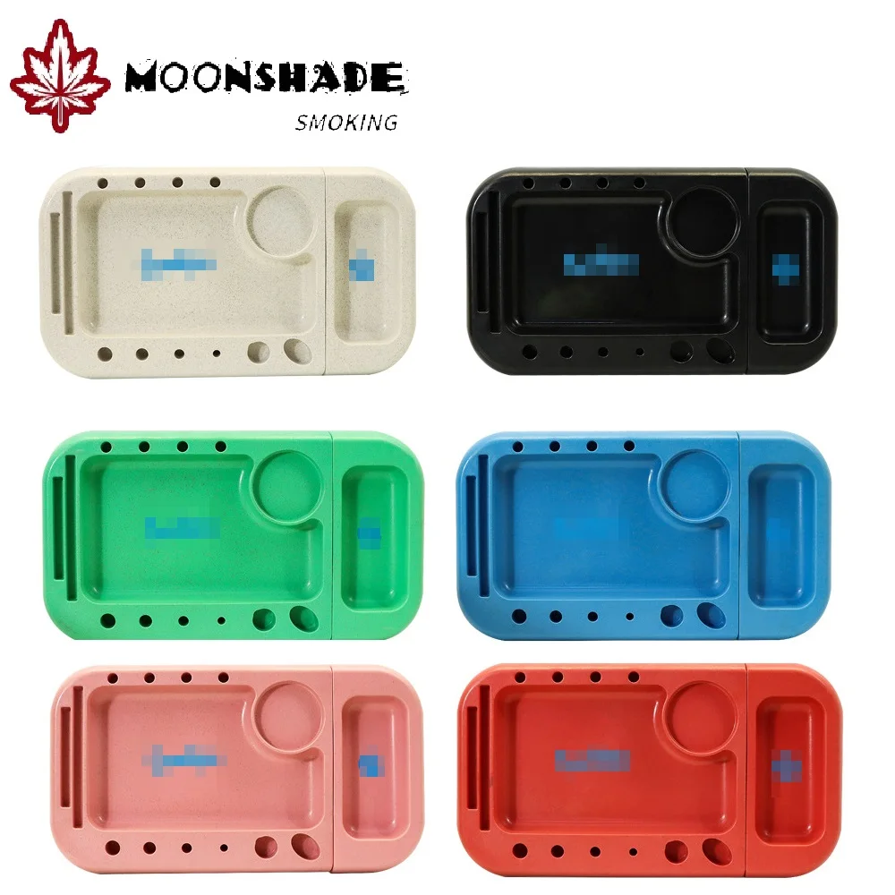 MOONSHADE Multifunctional Plastic Rolling Tray Magnetic Removable Smoke Extraction Tray Hand Rolling Smoking Accessories
MOONSHADE Multifunctional Plastic Rolling Tray Magnetic Removable Smoke Extraction Tray Hand Rolling Smoking Accessories