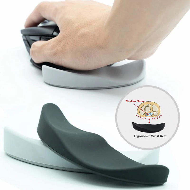 C5 Ergonomic Handguard Mouse Pad Silicon Gel Non-Slip Streamline Wrist Rest Support Mat Computer Mousepad For Office Gaming PC
C5 Ergonomic Handguard Mouse Pad Silicon Gel Non-Slip Streamline Wrist Rest Support Mat Computer Mousepad For Office Gaming PC
