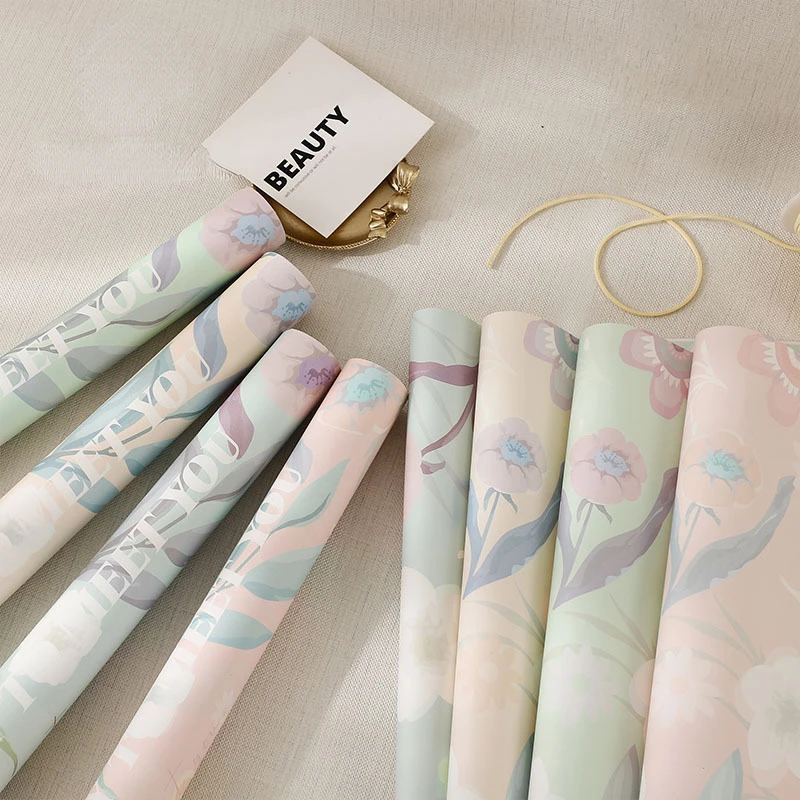 New Summer Covenant Wrapping Paper Agrimony Bouquet Packaging Materials Floral Art Wrapping Paper Flower Shop Supplies Wholesale
New Summer Covenant Wrapping Paper Agrimony Bouquet Packaging Materials Floral Art Wrapping Paper Flower Shop Supplies Wholesale