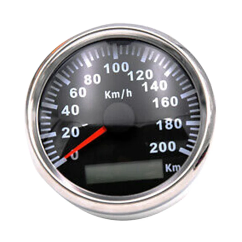 85mm 200KM/H GPS Speedometer 9-32V with Red Backlight Odometer Suitable for All Kinds of Cars
85mm 200KM/H GPS Speedometer 9-32V with Red Backlight Odometer Suitable for All Kinds of Cars