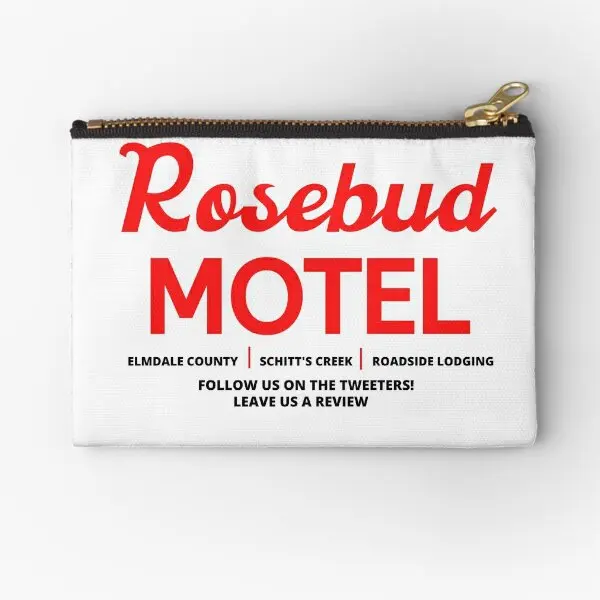Schitt Is Creek Rosebud Motel Logo Zipper Pouches Money Panties Small Underwear Pure Packaging Bag Socks Storage Pocket Women
Schitt Is Creek Rosebud Motel Logo Zipper Pouches Money Panties Small Underwear Pure Packaging Bag Socks Storage Pocket Women