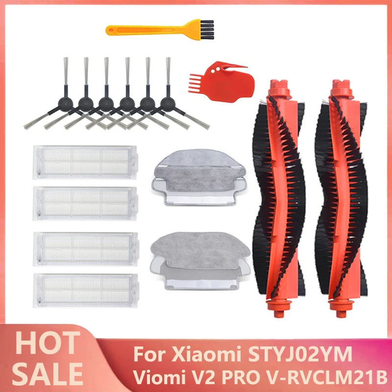 Main Brush Hepa Filter Side Brush Mop Cloth for xiaomi STYJ02YM vacuum cleaner parts Conga 3490 Viomi V2 PRO V-RVCLM21B parts
Main Brush Hepa Filter Side Brush Mop Cloth for xiaomi STYJ02YM vacuum cleaner parts Conga 3490 Viomi V2 PRO V-RVCLM21B parts