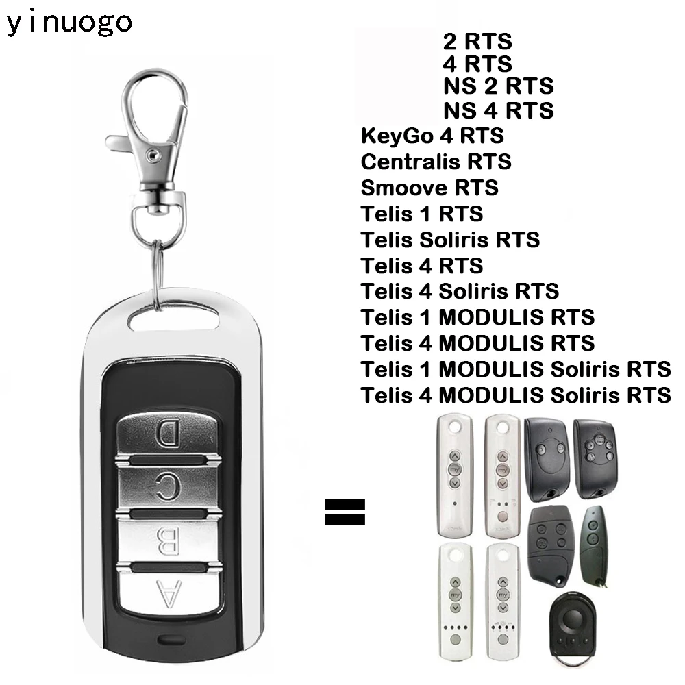 SOMFY Telis 1 4 MODULIS Soliris RTS Remote Control 433.42mhz Somfy NS 2 4 RTS KeyGo 4 RTS Centralis Smoove RTS Remote Control
SOMFY Telis 1 4 MODULIS Soliris RTS Remote Control 433.42mhz Somfy NS 2 4 RTS KeyGo 4 RTS Centralis Smoove RTS Remote Control
