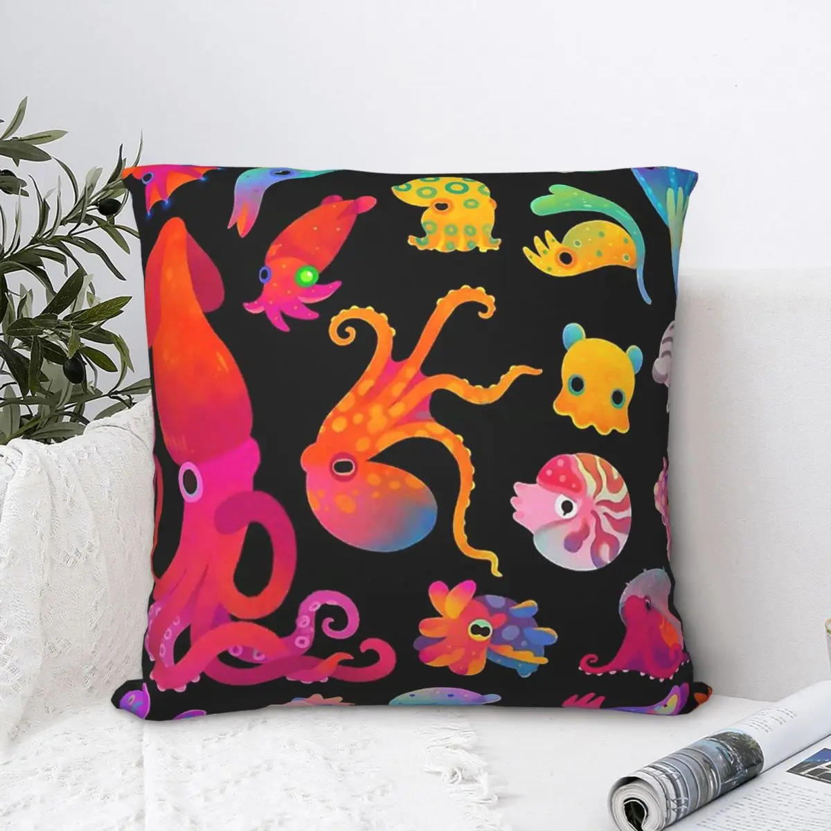 Cephalopod Throw Pillow Case Animal Cute Forest Ocean Short Plus Cushion Covers Home Sofa Chair Decorative Backpack
Cephalopod Throw Pillow Case Animal Cute Forest Ocean Short Plus Cushion Covers Home Sofa Chair Decorative Backpack