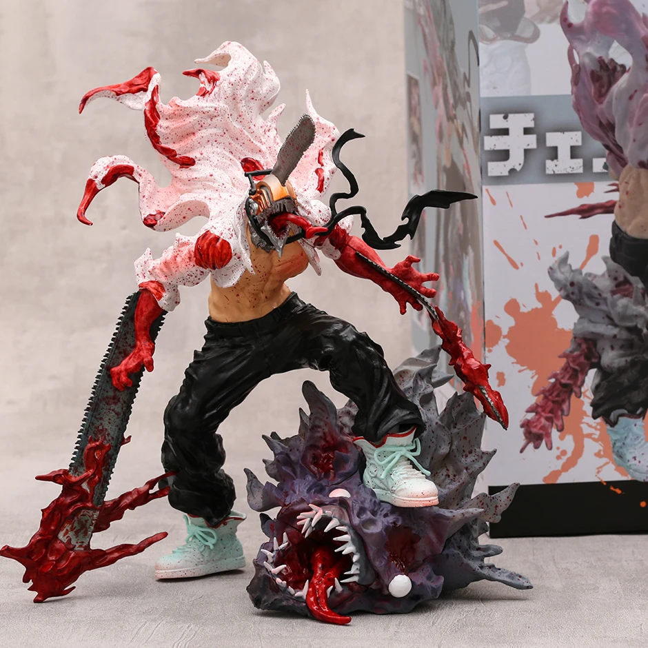 Denji INSANE CHAINSAW MAN VS. THE BAT DEVIL Collectible Figure Model Doll Toy Figurals Brinquedos
Denji INSANE CHAINSAW MAN VS. THE BAT DEVIL Collectible Figure Model Doll Toy Figurals Brinquedos