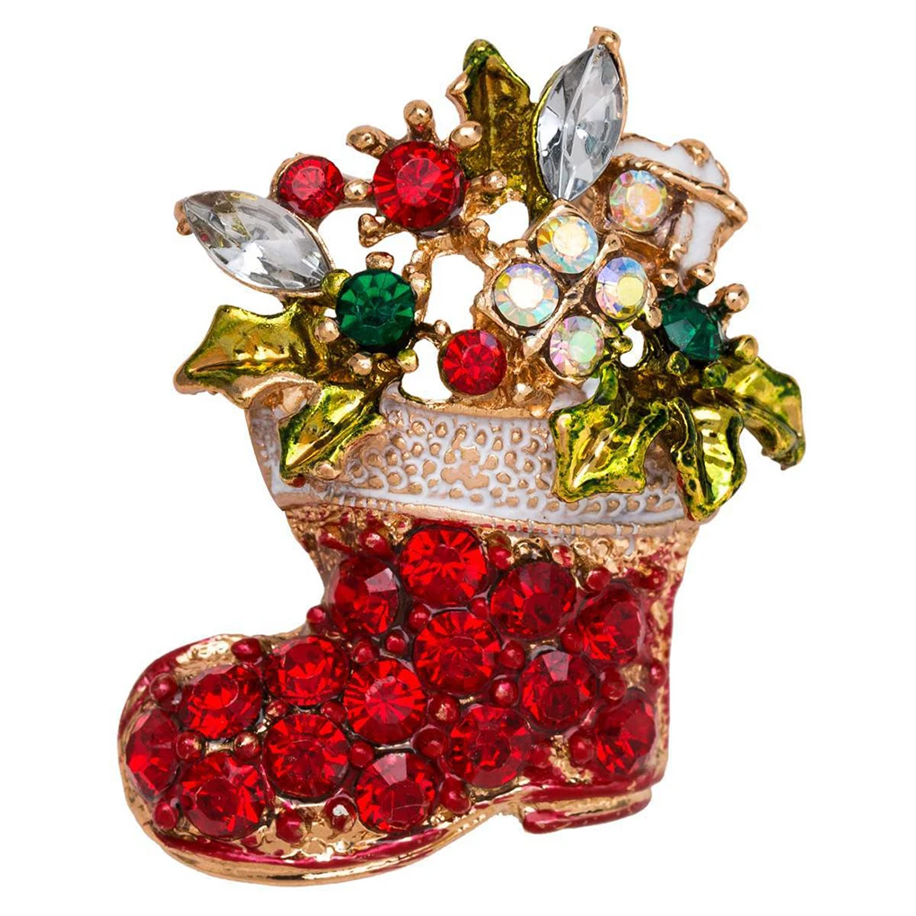 1pc Alloy Christmas Socks Brooch Pins Wedding Collar Clip Scarf Buckle Accessory Fashion Jewelry Brooches Best Gift For Women
1pc Alloy Christmas Socks Brooch Pins Wedding Collar Clip Scarf Buckle Accessory Fashion Jewelry Brooches Best Gift For Women