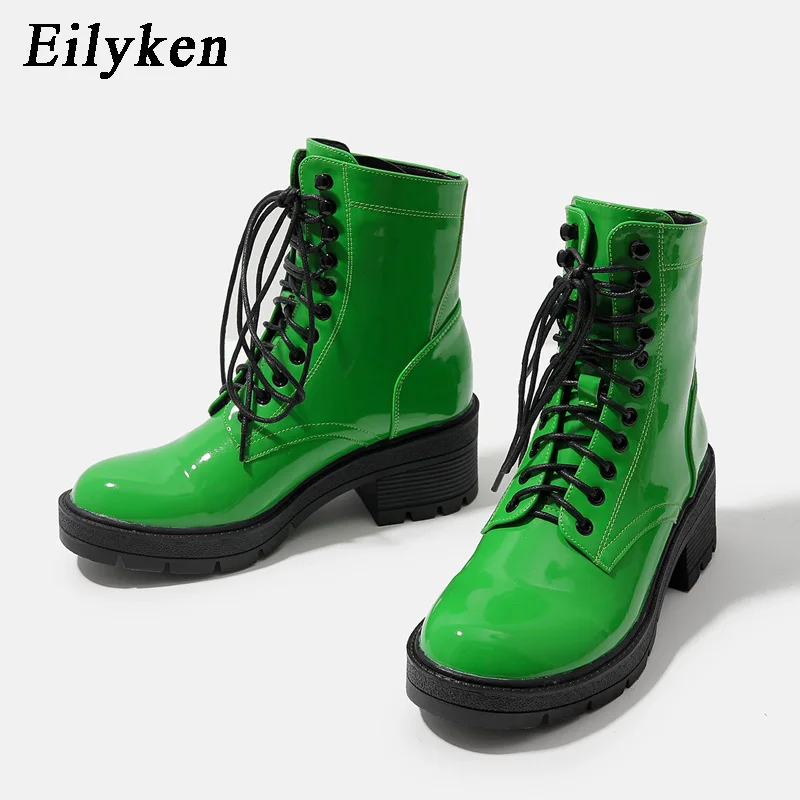 EilyKen/зеленые и черные ботильоны; Женская обувь из лакированной кожи на шнуровке с боковой молнией; Женская обувь наивысшего качества; Сезон ...
EilyKen/зеленые и черные ботильоны; Женская обувь из лакированной кожи на шнуровке с боковой молнией; Женская обувь наивысшего качества; Сезон ...