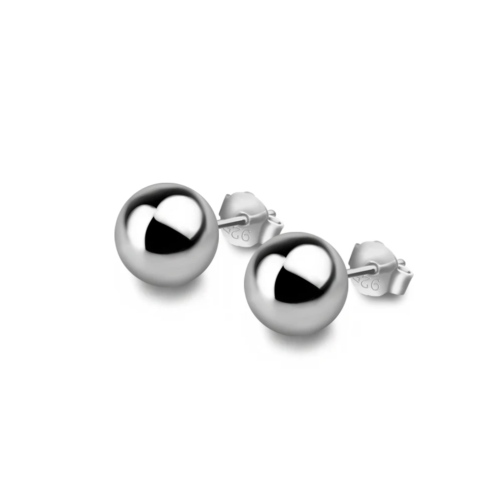 Fine Jewelry 925 Sterling Silver Earrings For Women 2023 Trending Luxury Designer Simple Plated Platinum Round Bead Stud Earring
Fine Jewelry 925 Sterling Silver Earrings For Women 2023 Trending Luxury Designer Simple Plated Platinum Round Bead Stud Earring