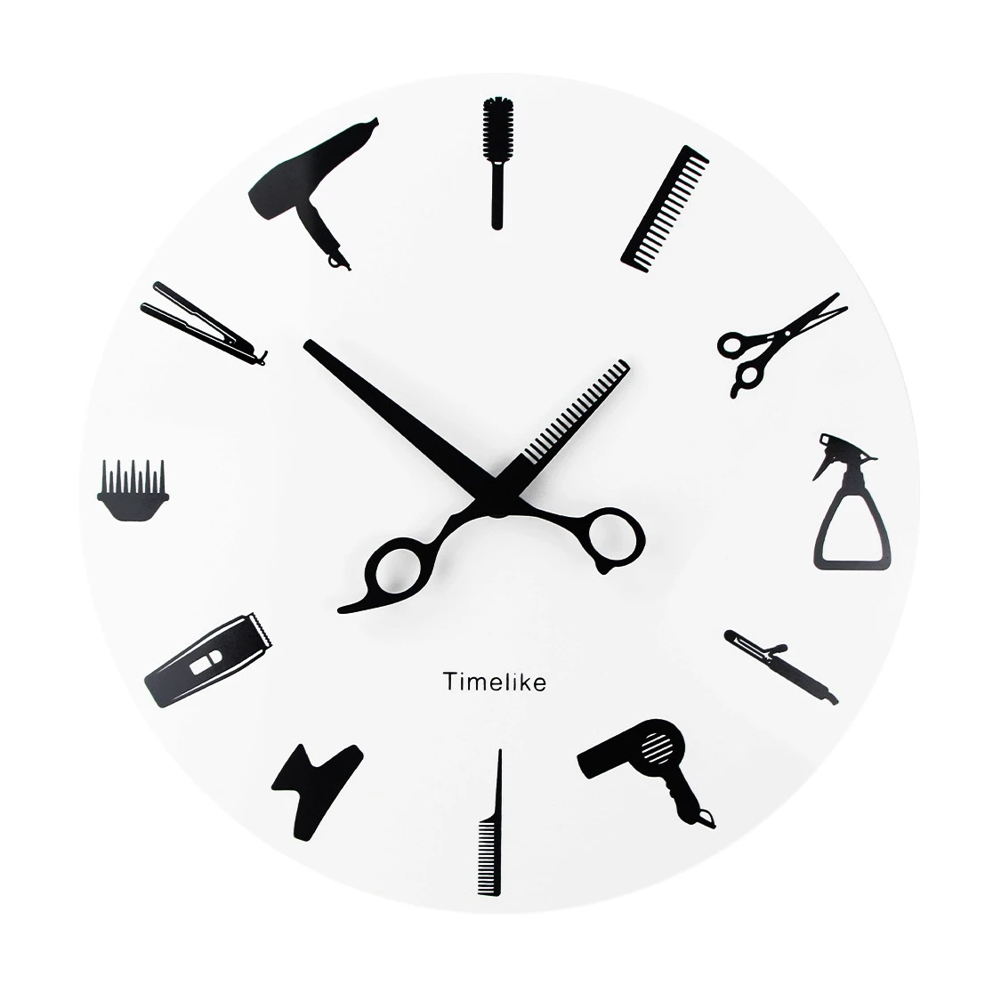 Barber Stylist Tools Wall Clock Modern 3D Quartz Non Ticking Beauty Hair Clocks Watch Decor Gift
Barber Stylist Tools Wall Clock Modern 3D Quartz Non Ticking Beauty Hair Clocks Watch Decor Gift