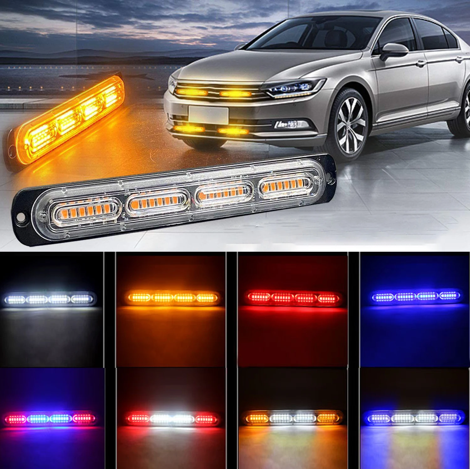 1PCS Car Warning Light Truck Side Flash Lights Tail Light Auto Lamp 1PCS 12-24V Trailer Motorcycles Strobe Auto Emergency Light
1PCS Car Warning Light Truck Side Flash Lights Tail Light Auto Lamp 1PCS 12-24V Trailer Motorcycles Strobe Auto Emergency Light