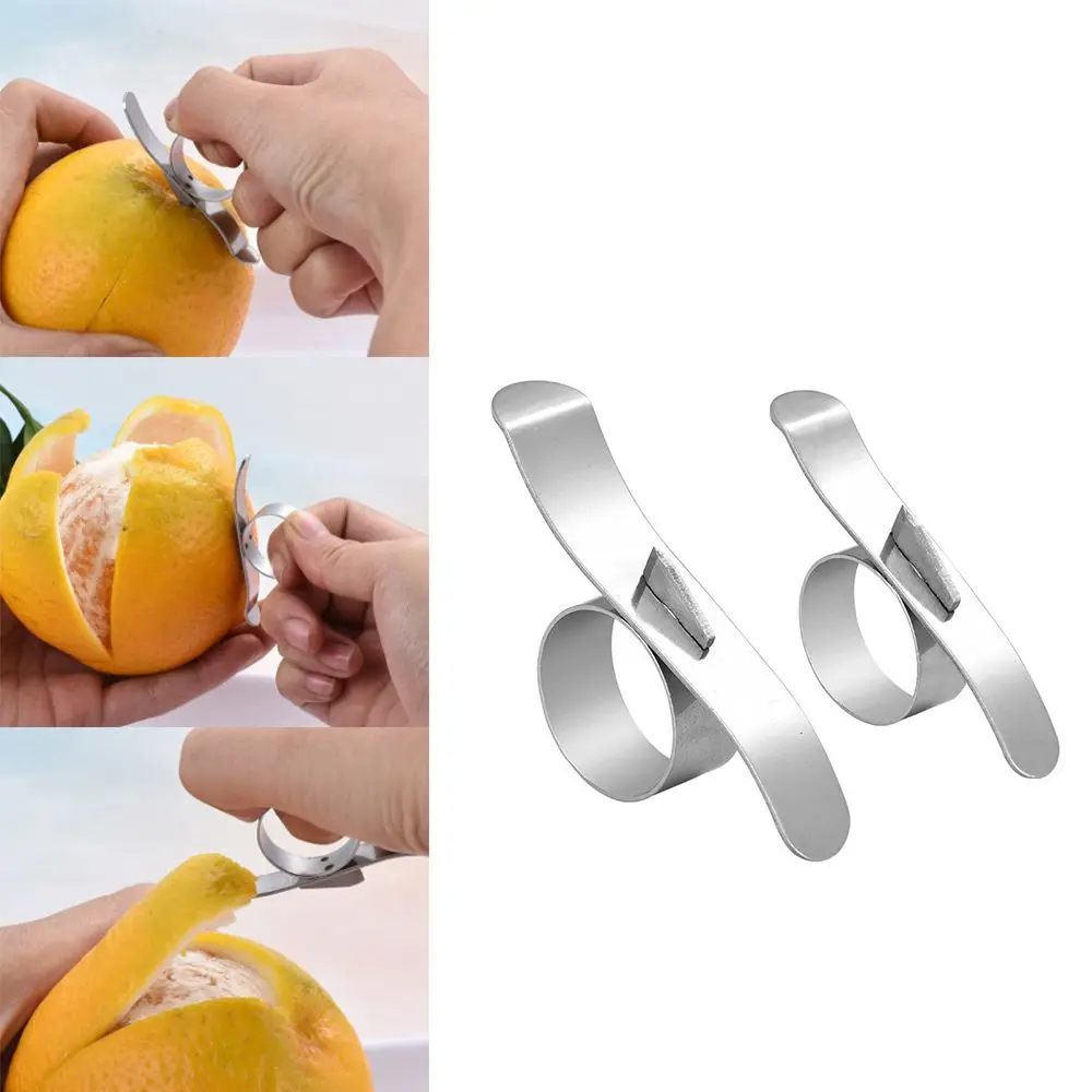 Stainless Steel Lemon Citrus Kitchen Easy Open Remover Tools Fruit Peeler Peeling Opener Orange Peelers
Stainless Steel Lemon Citrus Kitchen Easy Open Remover Tools Fruit Peeler Peeling Opener Orange Peelers