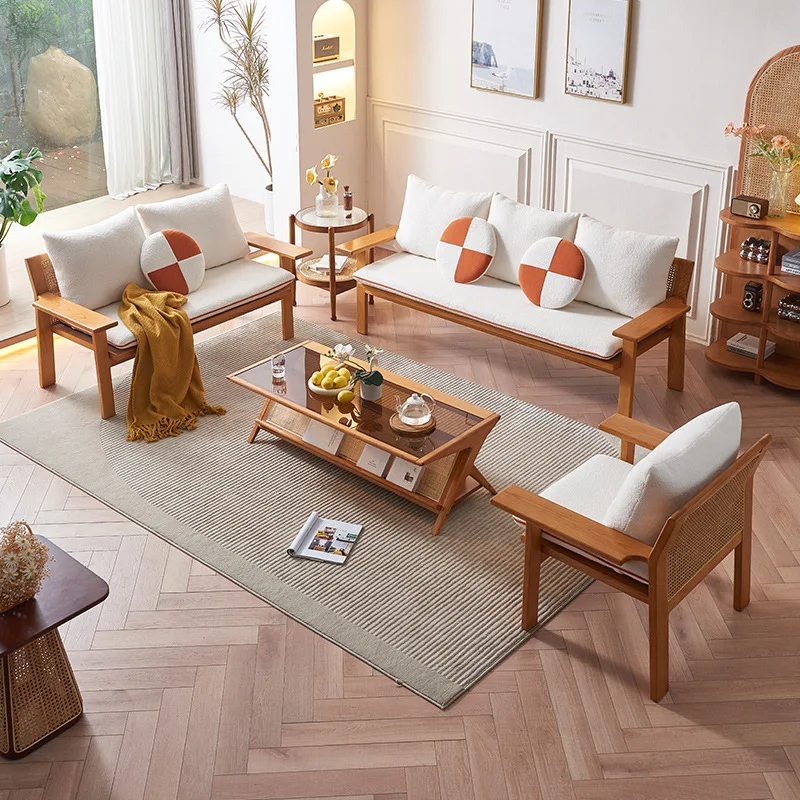 The product can be customizedNew Chinese style solid wood sofa living room, winter and summer dual use, simple white wax
The product can be customizedNew Chinese style solid wood sofa living room, winter and summer dual use, simple white wax