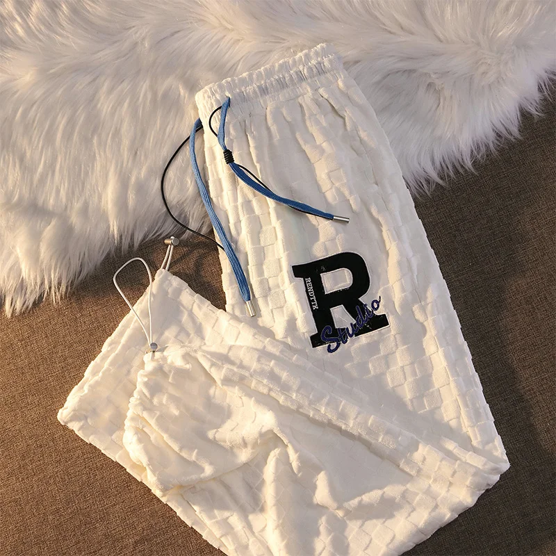 Checkerboard Plaid High Waist Casual Pants Men And Women Winter New Loose Casual All-Match Draped Dance Sports Pants Trousers
Checkerboard Plaid High Waist Casual Pants Men And Women Winter New Loose Casual All-Match Draped Dance Sports Pants Trousers