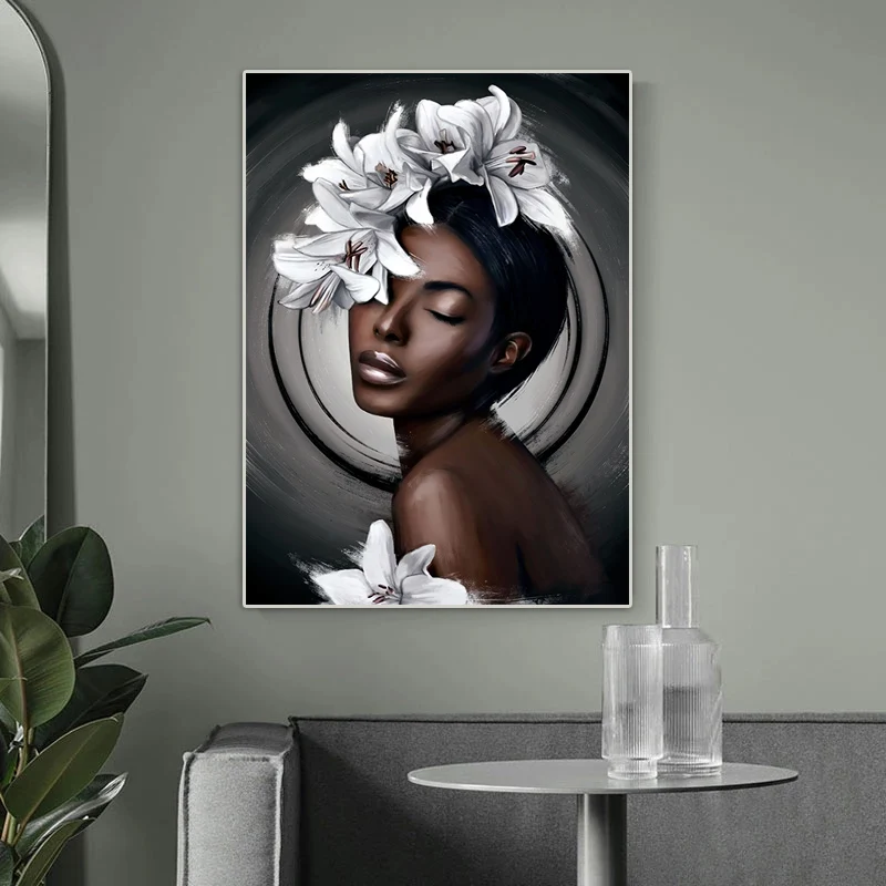 White And Black Africa Portrait Wall Art Canvas Printing Scandinavian Posters and Prints Modern Wall Art Picture for Living Room
White And Black Africa Portrait Wall Art Canvas Printing Scandinavian Posters and Prints Modern Wall Art Picture for Living Room