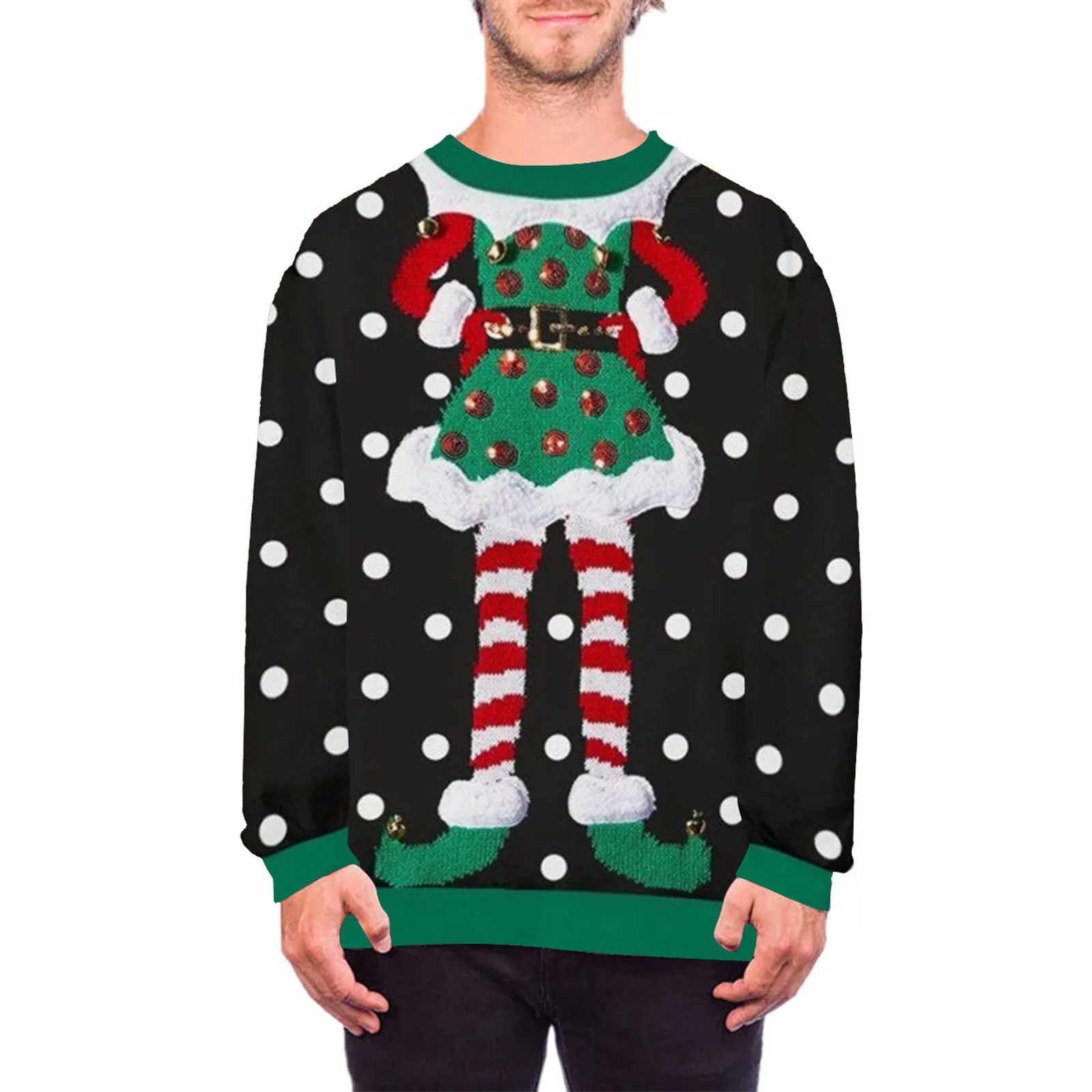 G18000 Men's Novelty Christmas 3D Printed Graphic Long Sleeve Sweatshirts Sleeves Hoodies for Men Toe
G18000 Men's Novelty Christmas 3D Printed Graphic Long Sleeve Sweatshirts Sleeves Hoodies for Men Toe