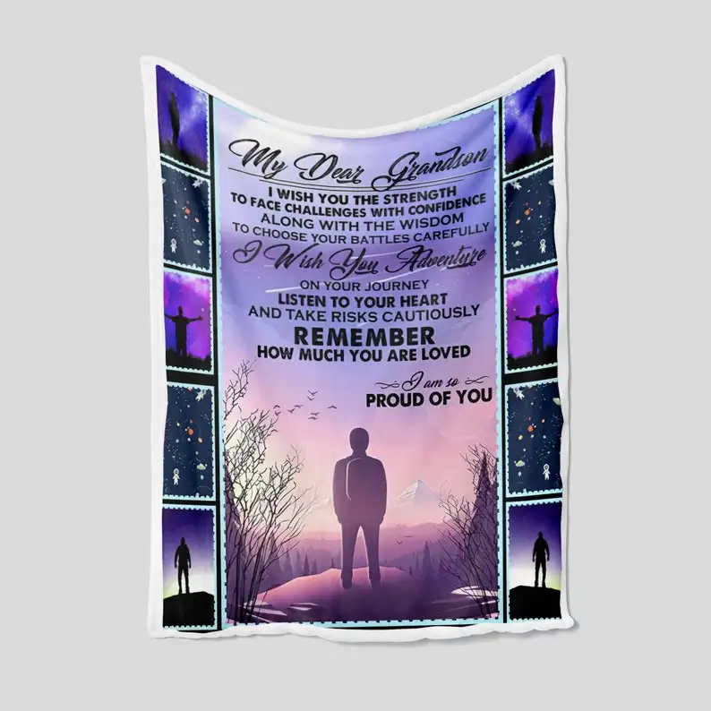 To My Grandson Blanket, Personalized Name Blanket, Grandpa Blanket, Grandma Blanket, Family Throw Blanket, Blankets
To My Grandson Blanket, Personalized Name Blanket, Grandpa Blanket, Grandma Blanket, Family Throw Blanket, Blankets