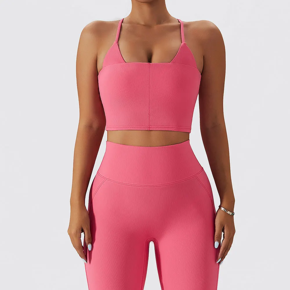 High Waist Yoga Set Women Gym Clothes Sports Sets Workout Yoga Fitness Gym Set Sports Bra Yoga Pants Suit For Fitness Tracksuit
High Waist Yoga Set Women Gym Clothes Sports Sets Workout Yoga Fitness Gym Set Sports Bra Yoga Pants Suit For Fitness Tracksuit