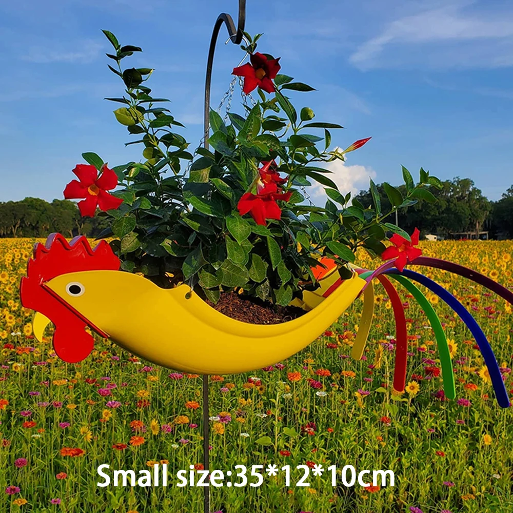 Newly Hanging Flower Pots Flying Parrot And Rooster Shape For Home Garden Decoration Flowerpot For Outdoor Decor Crafts
Newly Hanging Flower Pots Flying Parrot And Rooster Shape For Home Garden Decoration Flowerpot For Outdoor Decor Crafts