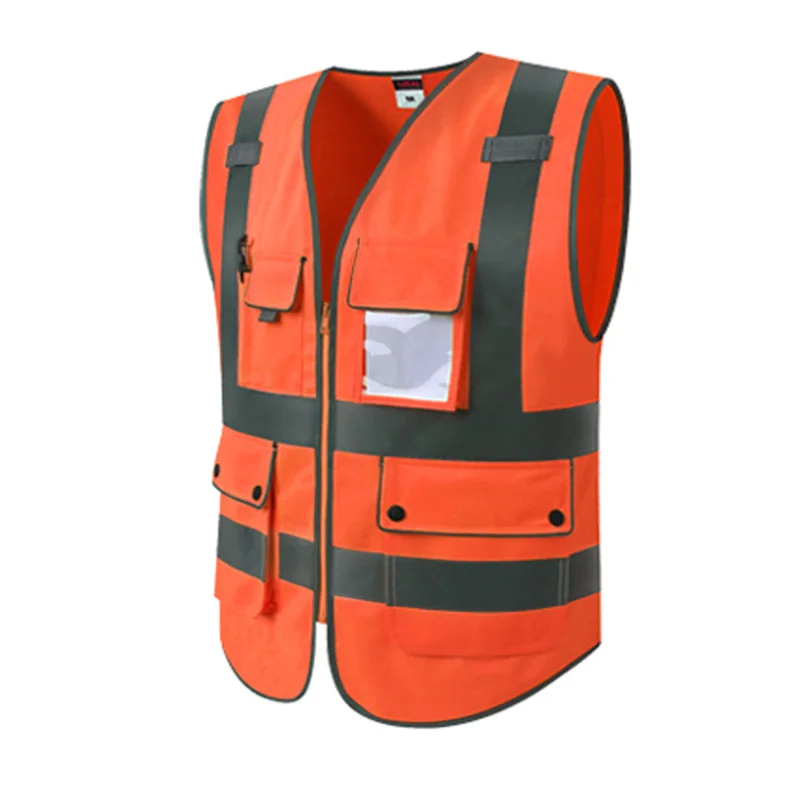 High Reflective Vest Zipper Front Car Reflective Clothing Safety Vest Workwear Visibility Jacket Outdoor Running Cycling Sports
High Reflective Vest Zipper Front Car Reflective Clothing Safety Vest Workwear Visibility Jacket Outdoor Running Cycling Sports