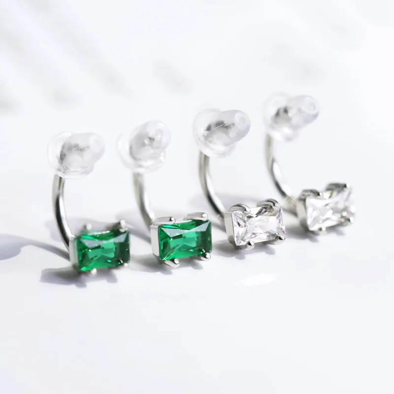 Silver Color New Simple Geometric Square Cubic Zirconia Earrings Temperament Earrings for Women Wedding Jewelry Drop Shipping
Silver Color New Simple Geometric Square Cubic Zirconia Earrings Temperament Earrings for Women Wedding Jewelry Drop Shipping