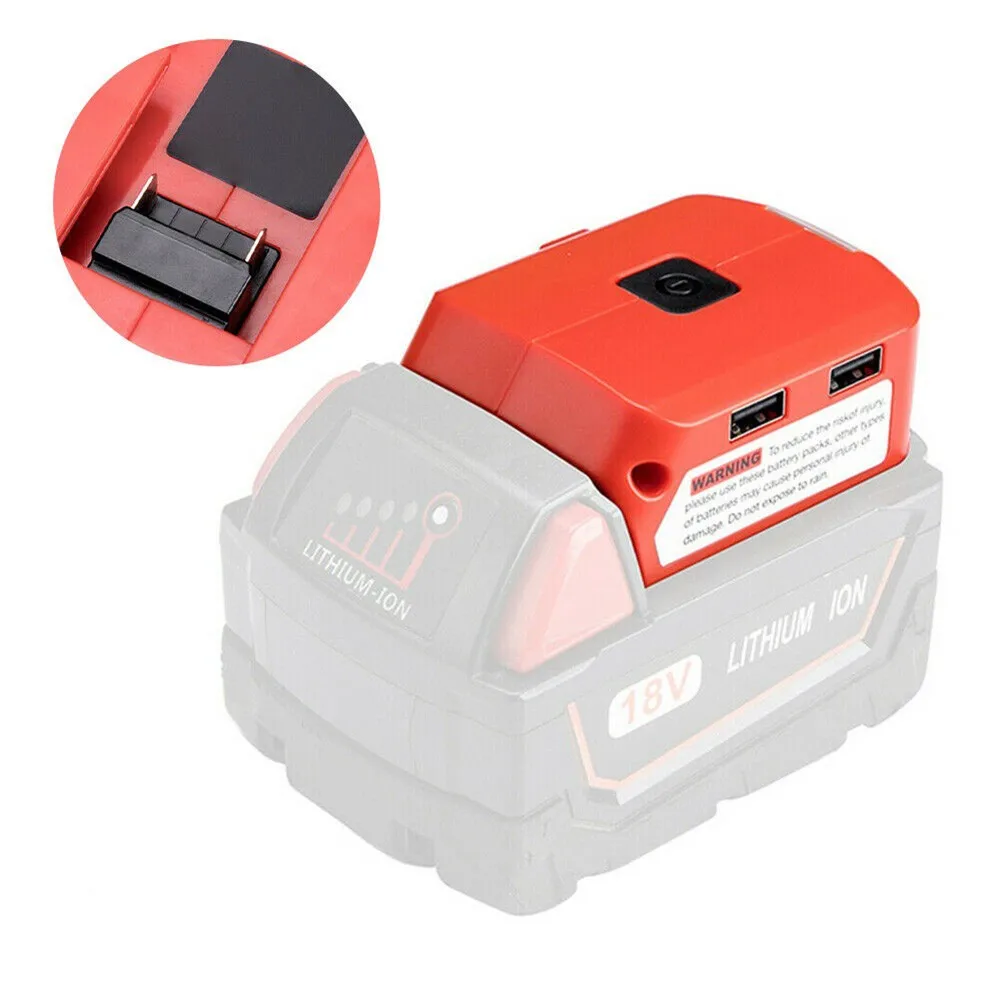 5V 2.1A 12V 2A Battery Adapter Chip/white Flashlight Compatible For Li-ion Battery Red With A Bulb Shaped Controller
5V 2.1A 12V 2A Battery Adapter Chip/white Flashlight Compatible For Li-ion Battery Red With A Bulb Shaped Controller