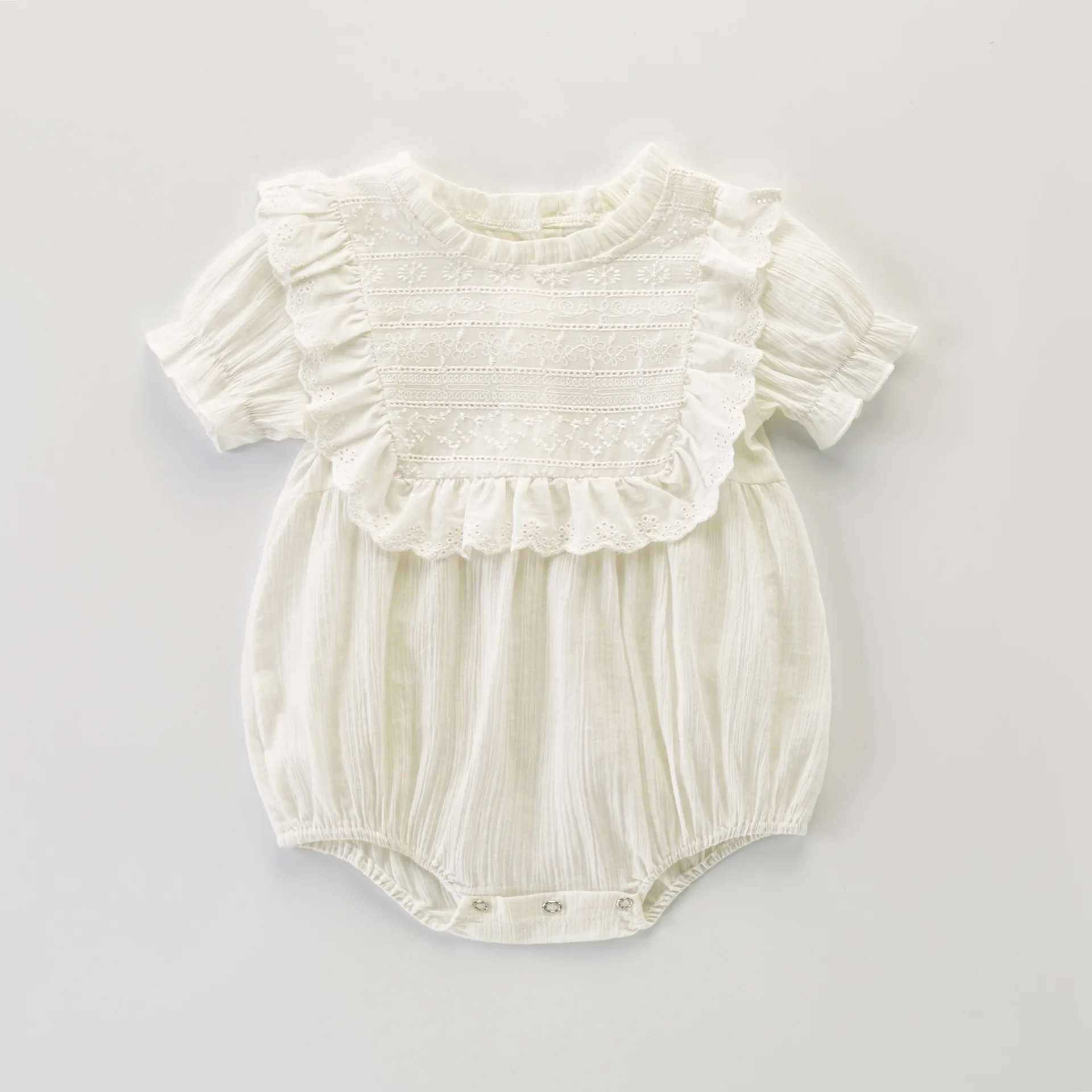 Baby Bodysuits White Short Sleeve Newborn Infant Kids Girls Cotton Onesie Summer Casual Outwear Toddler Jumpsuits One Piece Wear
Baby Bodysuits White Short Sleeve Newborn Infant Kids Girls Cotton Onesie Summer Casual Outwear Toddler Jumpsuits One Piece Wear