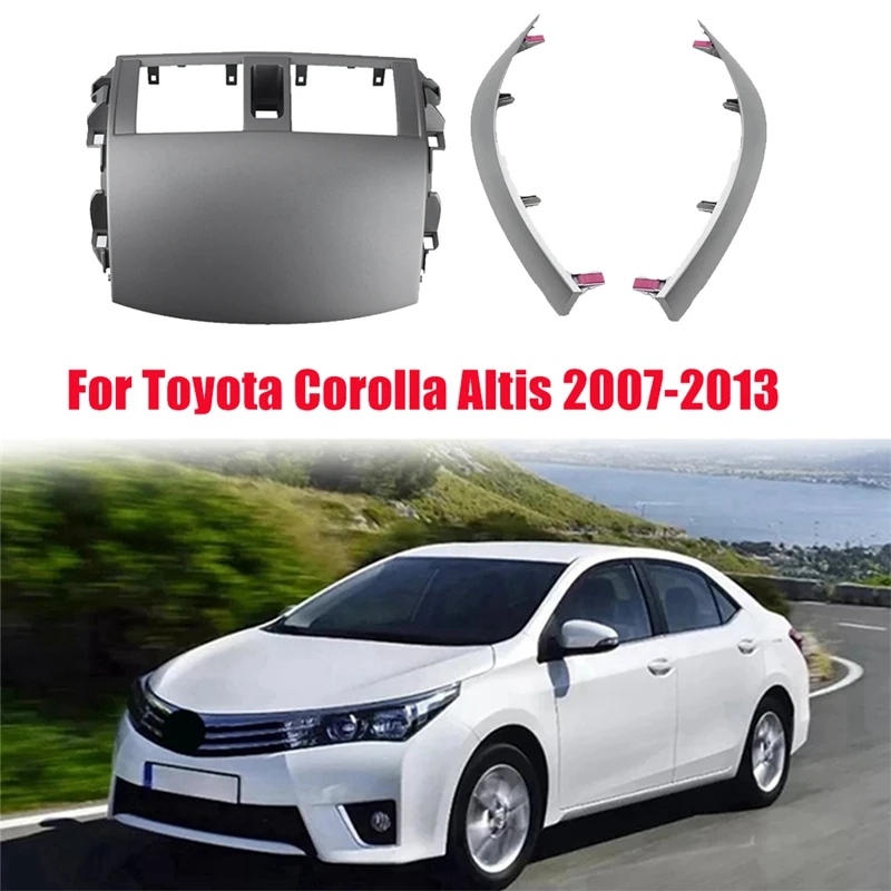 1Set Car Dashboard Air Conditioning Outlet Panel Cover +Trim Strip For Toyota Corolla 2007-2013 Air Vent A/C Trim Cover
1Set Car Dashboard Air Conditioning Outlet Panel Cover +Trim Strip For Toyota Corolla 2007-2013 Air Vent A/C Trim Cover