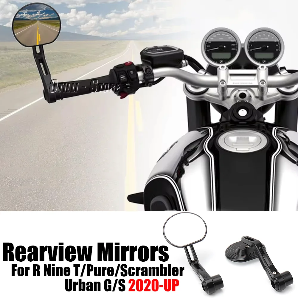 Новые мотоциклетные круглые зеркала заднего вида на руле для BMW R9T RNINET Pure R NINE T