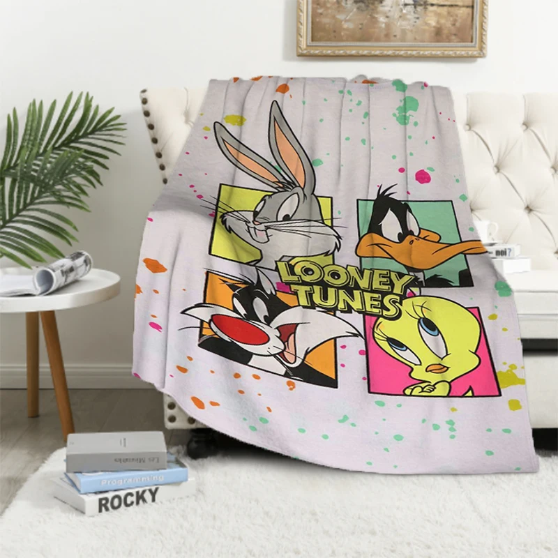 Anime Blanket Cartoon Bugs Bunny Summer Comforter Fluffy Soft Blankets for Decorative Sofa Furry Double Bed Blankets & Throws
Anime Blanket Cartoon Bugs Bunny Summer Comforter Fluffy Soft Blankets for Decorative Sofa Furry Double Bed Blankets & Throws