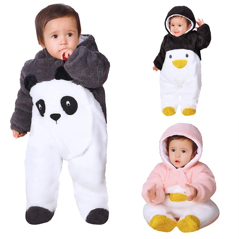 Infant Toddler Child Cartoon Hoddies Rompers Newborn Baby Winter Thick Warm Rompers Boys Soft Jumpsuit Girls Flannel Outerwear
Infant Toddler Child Cartoon Hoddies Rompers Newborn Baby Winter Thick Warm Rompers Boys Soft Jumpsuit Girls Flannel Outerwear