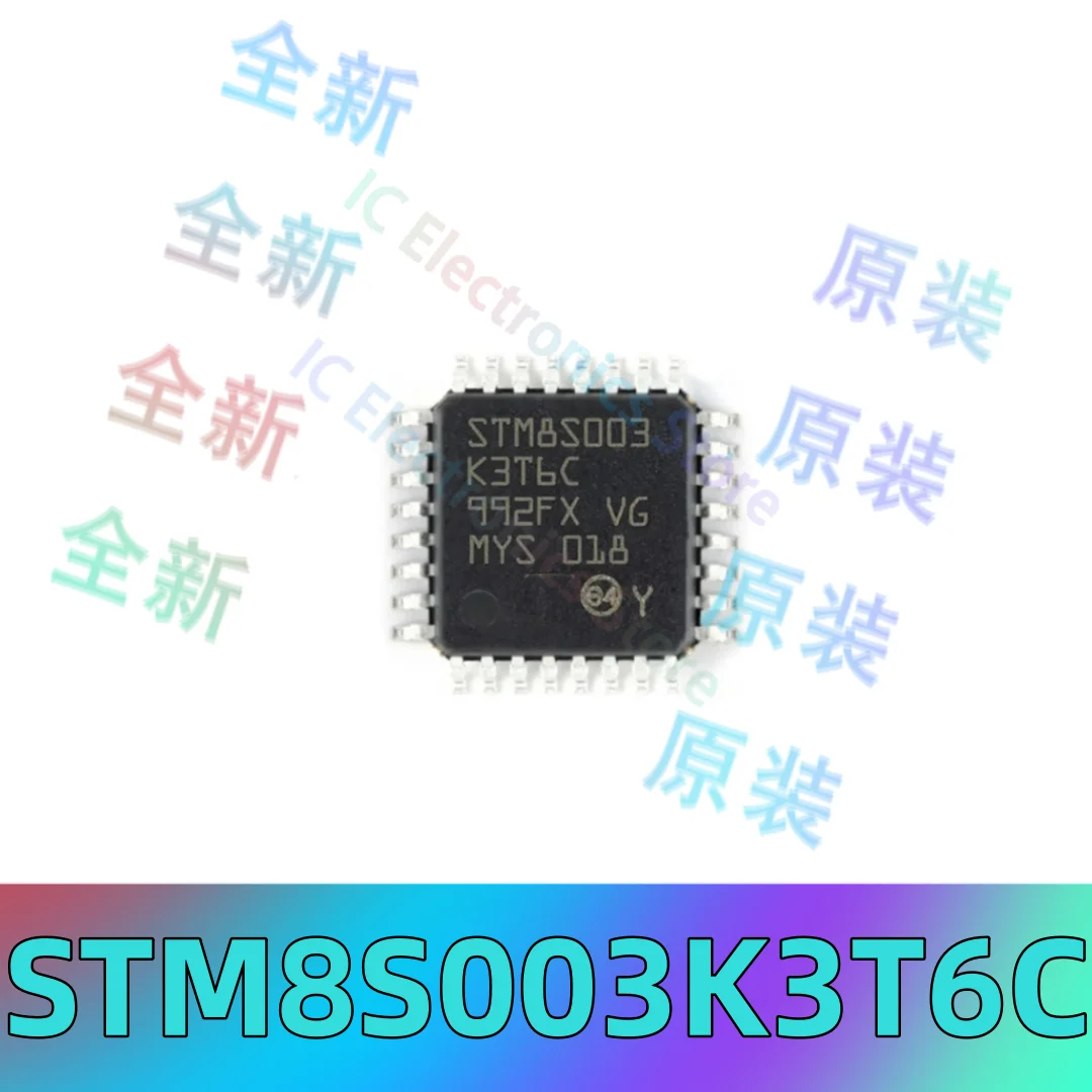 Original genuine STM8S003K3T6C LQFP-32 16MHz/8KB flash memory/8-bit microcontroller
Original genuine STM8S003K3T6C LQFP-32 16MHz/8KB flash memory/8-bit microcontroller