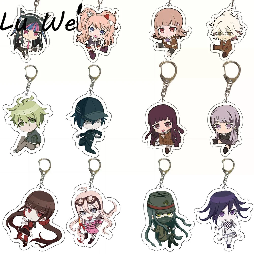 Anime Keychains Dangan Ronpa Danganronpa V2 Keychain Accessories Pendant Monokuma Black and White Bear Cosplay Acrylic Key Ring
Anime Keychains Dangan Ronpa Danganronpa V2 Keychain Accessories Pendant Monokuma Black and White Bear Cosplay Acrylic Key Ring