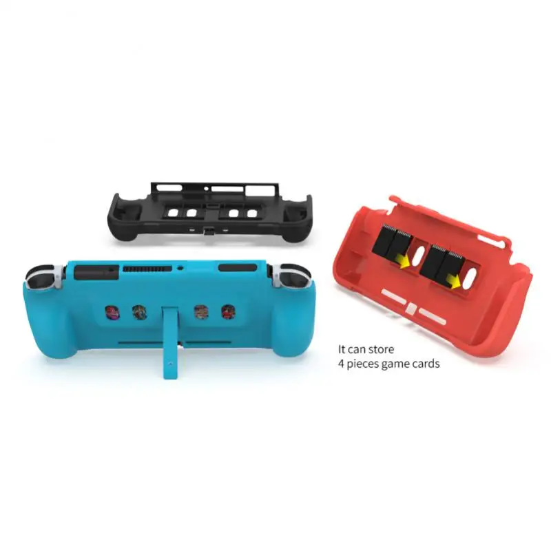 Silicone With Stand Case Game Console All-in-one Tpu Case Tpu Case Replacement Protective Skin Anti-skid Gamepad Protective Case
Silicone With Stand Case Game Console All-in-one Tpu Case Tpu Case Replacement Protective Skin Anti-skid Gamepad Protective Case