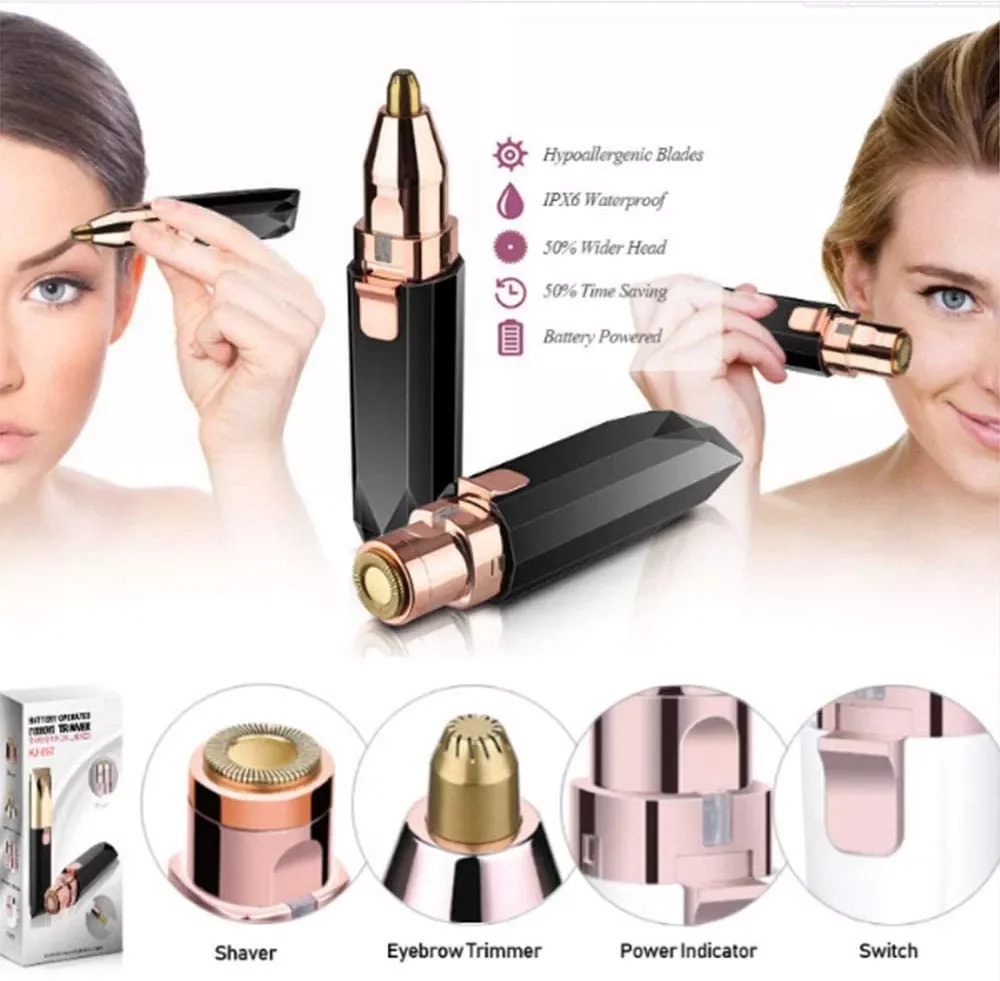 Триммер для бровей и средство для удаления волос на лице для женщин, бритва для бровей 2 в 1, бритва для бровей, губ, тела, лица
Триммер для бровей и средство для удаления волос на лице для женщин, бритва для бровей 2 в 1, бритва для бровей, губ, тела, лица