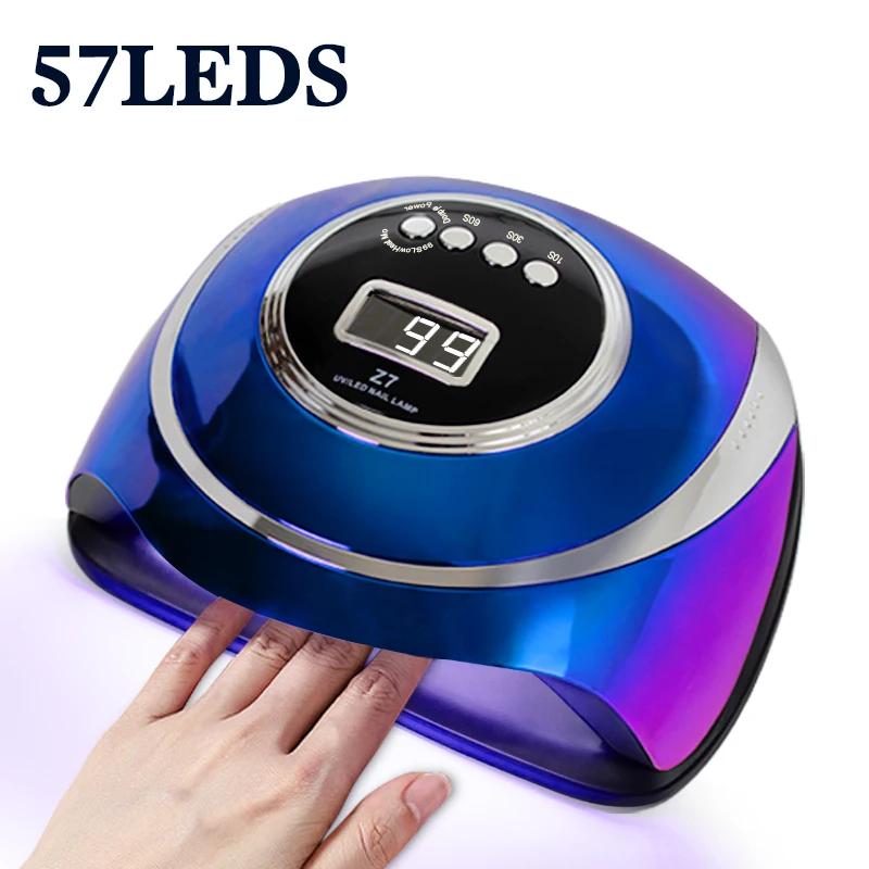 УФ-лампа для ногтей 57 светодиодов, Гель-лак для маникюра с ЖК-дисплеем HD, 4 таймера, оборудование для маникюра
УФ-лампа для ногтей 57 светодиодов, Гель-лак для маникюра с ЖК-дисплеем HD, 4 таймера, оборудование для маникюра