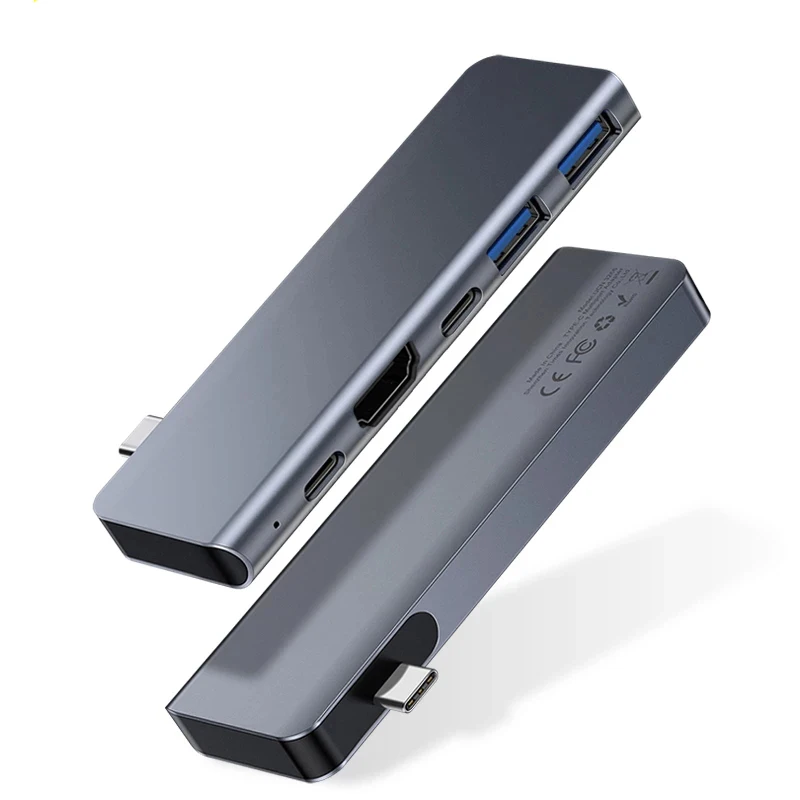 USB Type C 3.0 Hub Splitter With HDMI 4K 30Hz PD Fast Charging High Speed Data Transfer 2 Ports USB3.0 For PC Laptop Macbook
USB Type C 3.0 Hub Splitter With HDMI 4K 30Hz PD Fast Charging High Speed Data Transfer 2 Ports USB3.0 For PC Laptop Macbook