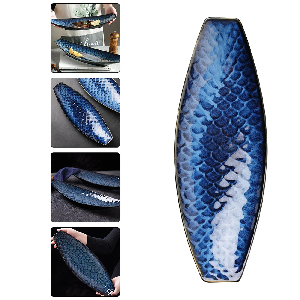 Plate Serving Sushi Ceramic Plates Platter Dishtray Japanese Sashimi Dinner Porcelain Dessert Dishes Shapedboat Snack Appetizer
Plate Serving Sushi Ceramic Plates Platter Dishtray Japanese Sashimi Dinner Porcelain Dessert Dishes Shapedboat Snack Appetizer