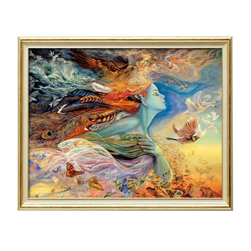 New DIY Diamond Embroidered Paradise Fairy Tale Painting European Living Room Filled with Diamond Ornaments Home Decorations 
New DIY Diamond Embroidered Paradise Fairy Tale Painting European Living Room Filled with Diamond Ornaments Home Decorations