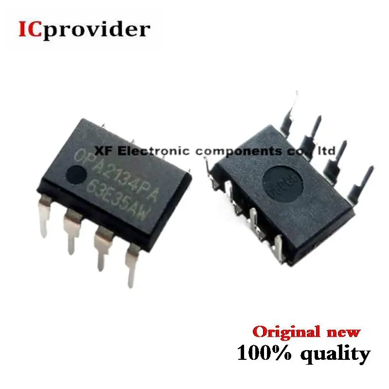 50 шт./лот OPA2134 OPA2134PA Высокопроизводительные аудиоусилители IC лучшего качества. |