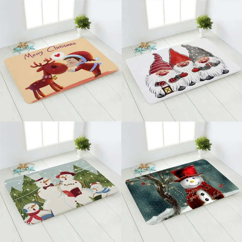 Christmas Kitchen Mat Christmas Bedroom Entrance Door Mat Pattern Home Floor Decoration Living Room Rug Bathroom Anti-Slip Rug
Christmas Kitchen Mat Christmas Bedroom Entrance Door Mat Pattern Home Floor Decoration Living Room Rug Bathroom Anti-Slip Rug