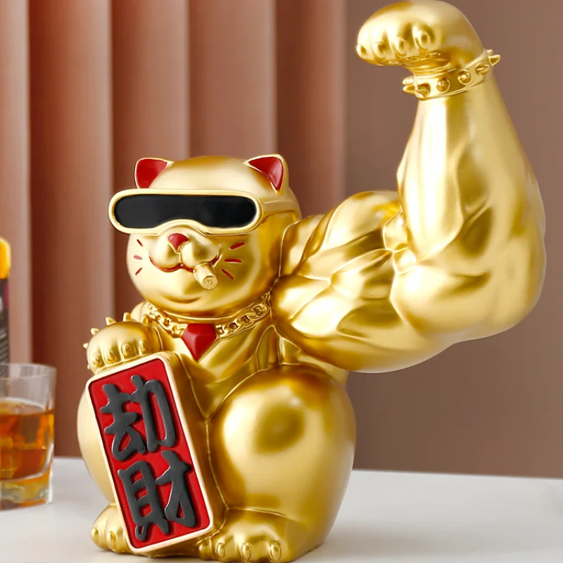 Kirin arm robbing cat muscle recruiting cat front desk decoration gift counter decoration
Kirin arm robbing cat muscle recruiting cat front desk decoration gift counter decoration