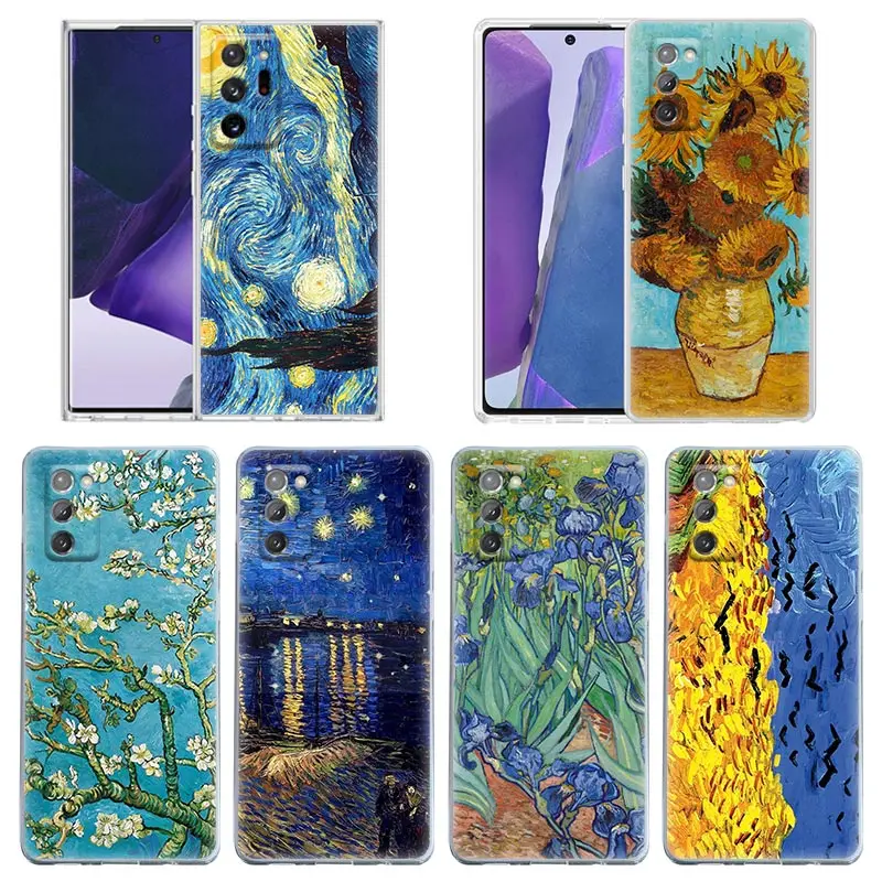 Van Gogh Painting Starry Sunflower Case For Samsung Note 20 Ultra 10 Plus Cover Galaxy A50 A70 A40 A30S A20E A03 A04 Clear Cover
Van Gogh Painting Starry Sunflower Case For Samsung Note 20 Ultra 10 Plus Cover Galaxy A50 A70 A40 A30S A20E A03 A04 Clear Cover