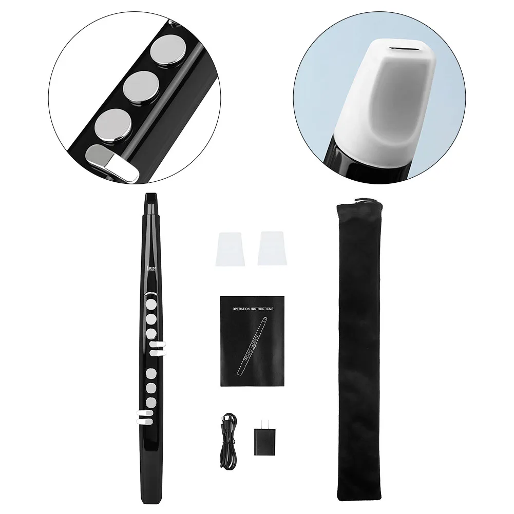 1pc Electric Blowpipe With 2pcs Replaceable Mouthpiece Saxophone LED Display Detachable Hard Mouthpiece Music Instruments
1pc Electric Blowpipe With 2pcs Replaceable Mouthpiece Saxophone LED Display Detachable Hard Mouthpiece Music Instruments