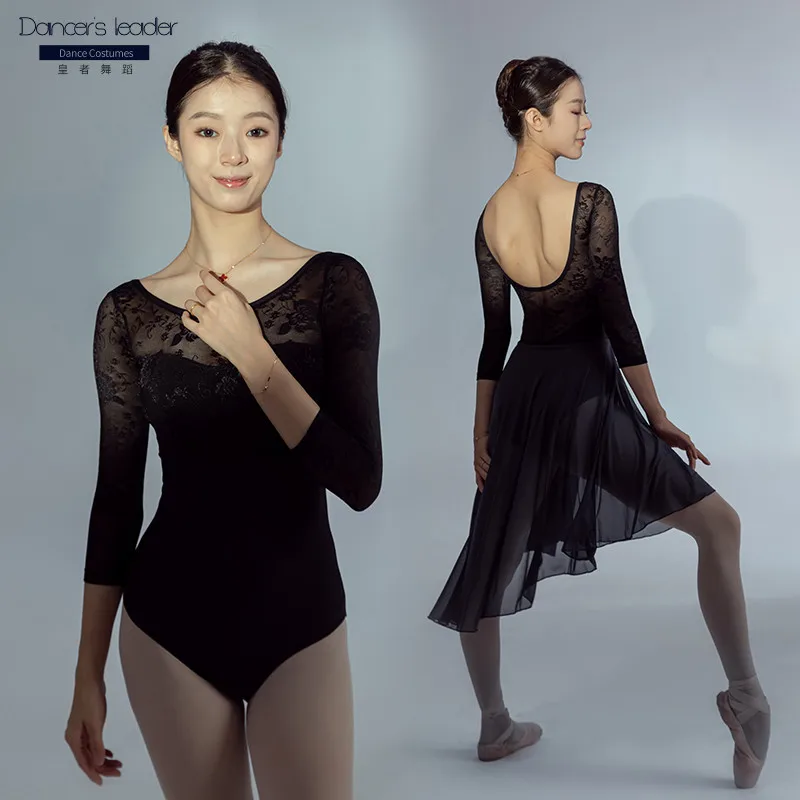 Ballet Dance Leotard for Women's Practice Clothes Mesh Embroidered Gymnastics Leotard Adult Ballet Stage Costumes
Ballet Dance Leotard for Women's Practice Clothes Mesh Embroidered Gymnastics Leotard Adult Ballet Stage Costumes