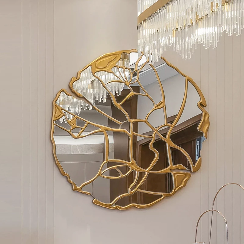 Luxury Gold Large Vanity Decorative Wall Mirrors Bathroom Irregular Large Model Hanging Makeup Mirrors Espejo Grande Home Decor
Luxury Gold Large Vanity Decorative Wall Mirrors Bathroom Irregular Large Model Hanging Makeup Mirrors Espejo Grande Home Decor