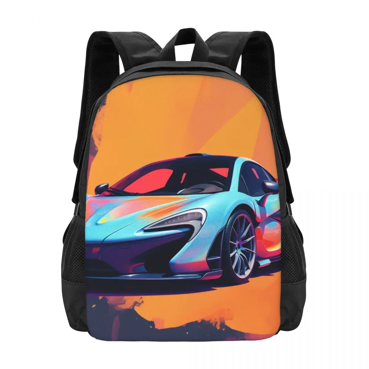 Powerful Sports Car Backpack Cover Art Neo Fauvism Student Unisex Trekking Backpacks Big Casual High School Bags Rucksack
Powerful Sports Car Backpack Cover Art Neo Fauvism Student Unisex Trekking Backpacks Big Casual High School Bags Rucksack