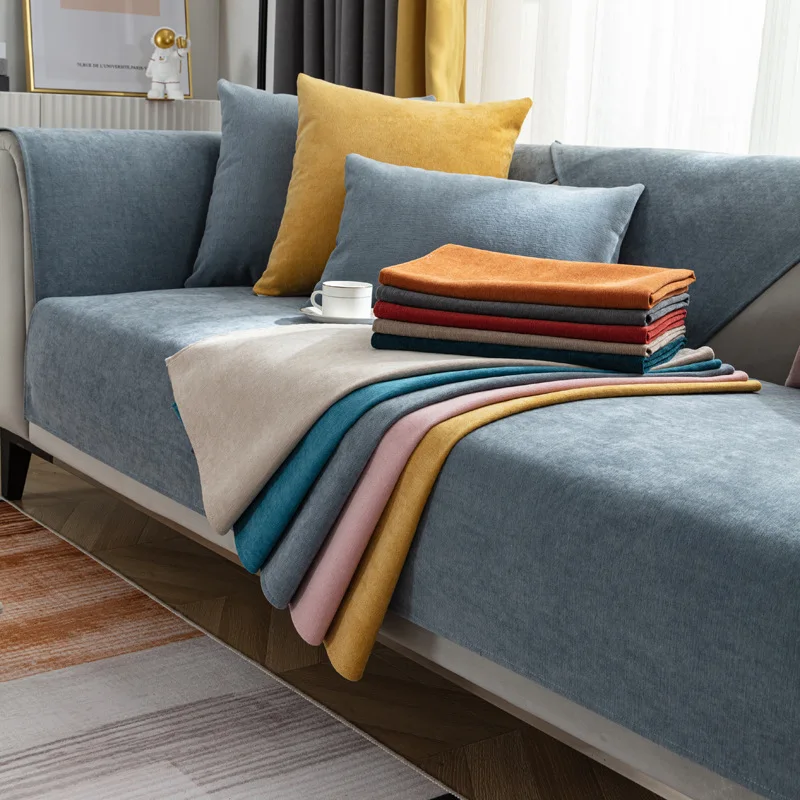 Chenille Sofa Cover Slipcover Couch Cover Protector Four Season Decorative Cushion Cover for Living Room Funda De Sofa
Chenille Sofa Cover Slipcover Couch Cover Protector Four Season Decorative Cushion Cover for Living Room Funda De Sofa