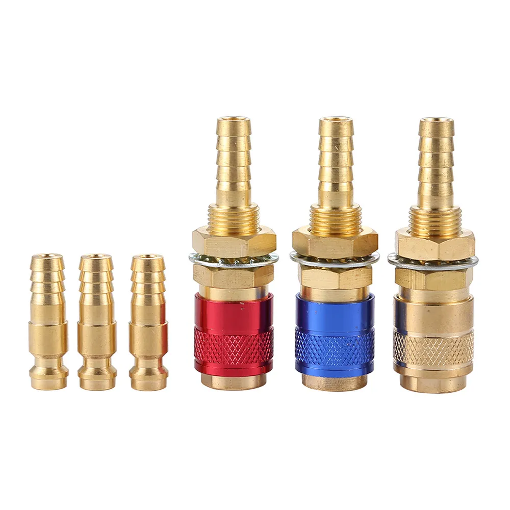 6mm Water Cooled Welding Torch Connector Anti-rust Brass For WP 9 17 18 26 TIG Hardware Tool Quick Connector Welding Torch 2*
6mm Water Cooled Welding Torch Connector Anti-rust Brass For WP 9 17 18 26 TIG Hardware Tool Quick Connector Welding Torch 2*